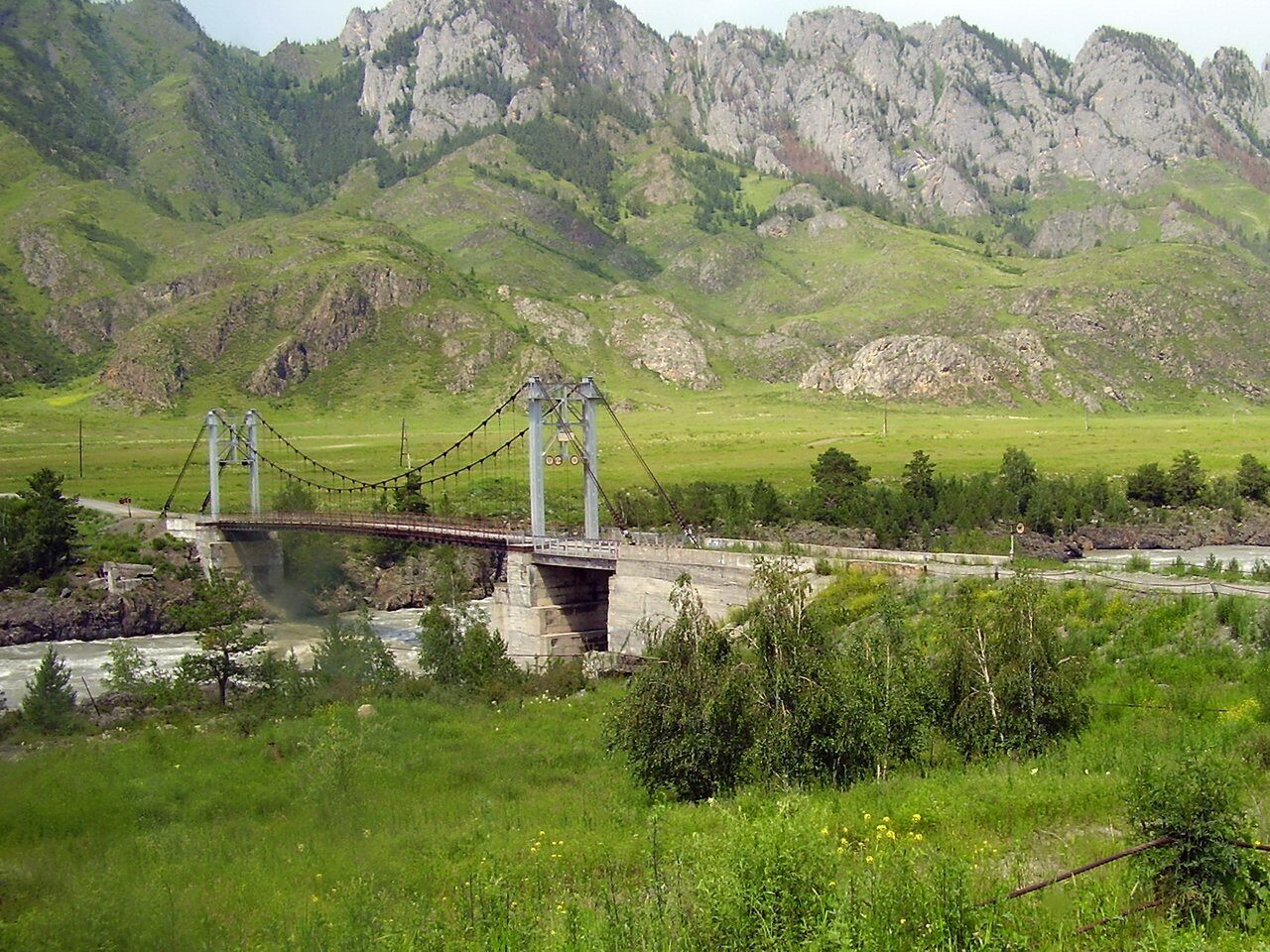 Ороктойский Мост Горный Алтай Фото Где Находится